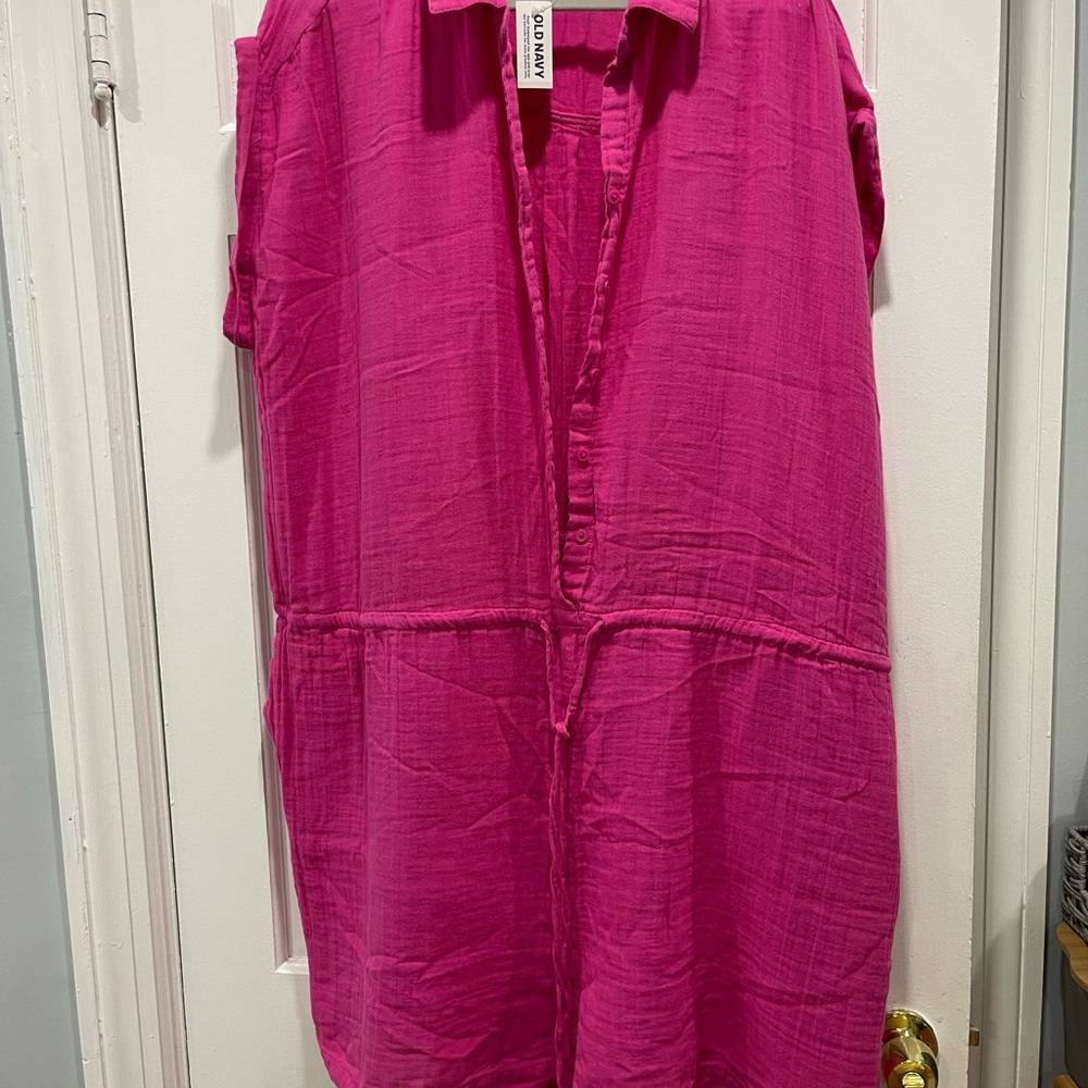 Old Navy Fuchsia Women's Romper